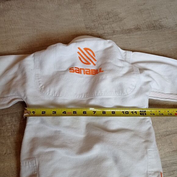 Sanabul Sports Youth Size K1 Future Legend Kids Jiu Jitsu Gi Cotton Top Only - Picture 5 of 6